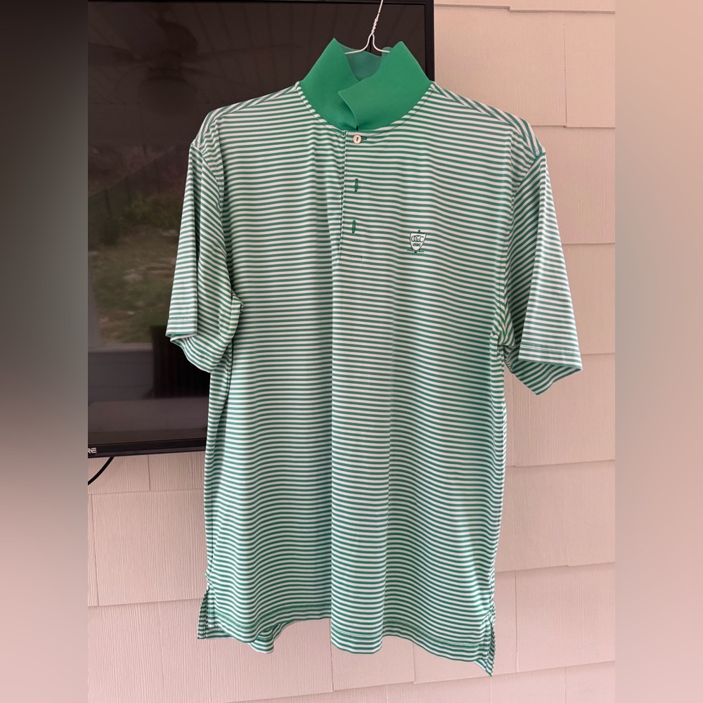 Peter Millar Summer comfort golf polo. Chattanooga Golf & Country Club logo